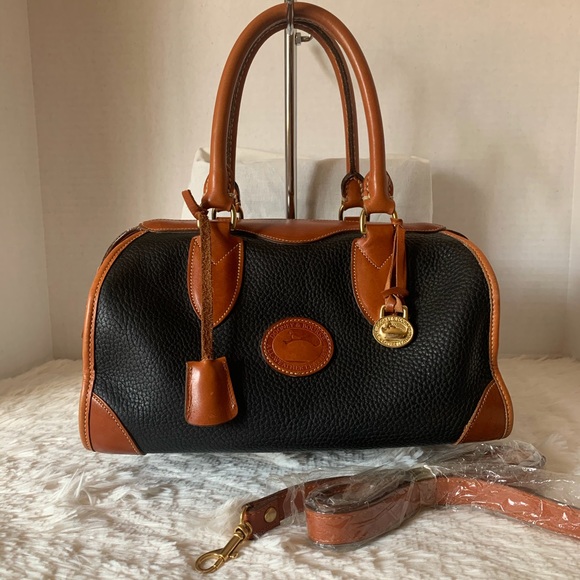 SOLD Vintage Dooney AWL Gladstone Satchel - Picture 1 of 16